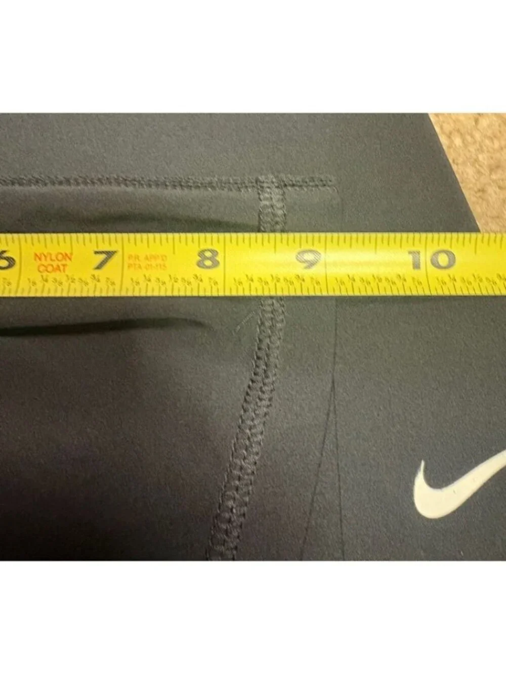 NIKE PRO Women’s Size XL Compression Shorts Black 9